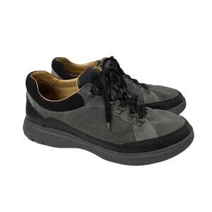 Samuel Hubbard Performance Walker Shoes Mens Size 11 Wide Dark Gray Suede